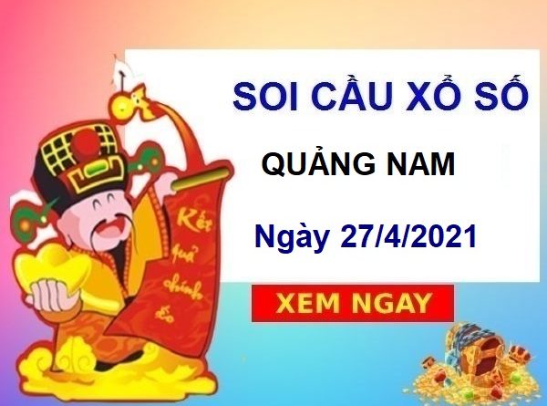 Thống kê XSQNM ngày 27/4/2021