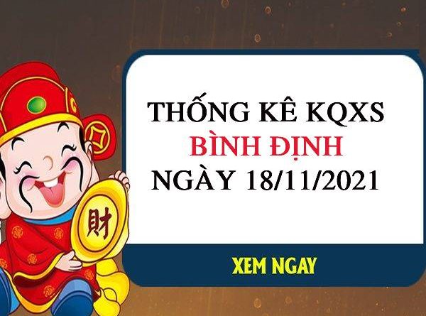 Thống kê xổ số Bình Định ngày 18/11/2021