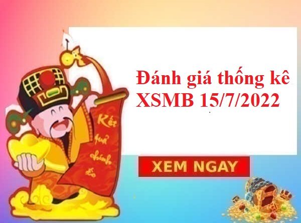 Đánh giá Thống kê KQXSMB 15/7/2022