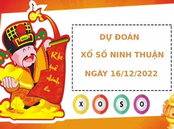 Thống kê dự đoán xổ số Ninh Thuận 16/12/2022 chuẩn xác