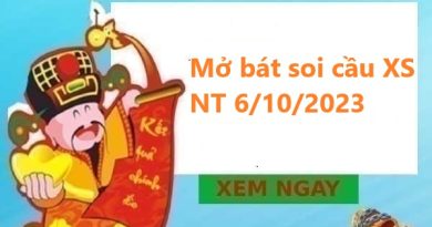 Mở bát soi cầu KQXS Ninh Thuận 6/10/2023
