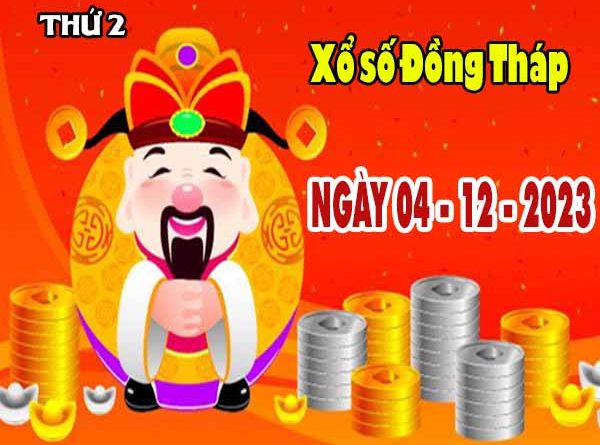 Thống kê XSDT ngày 4/12/2023 - Thống kê KQXS Đồng Tháp thứ 2