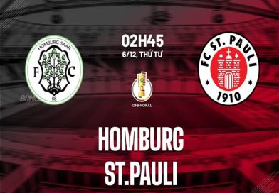 Nhận định bóng đá Homburg vs St Pauli (2h45 ngày 6/12)