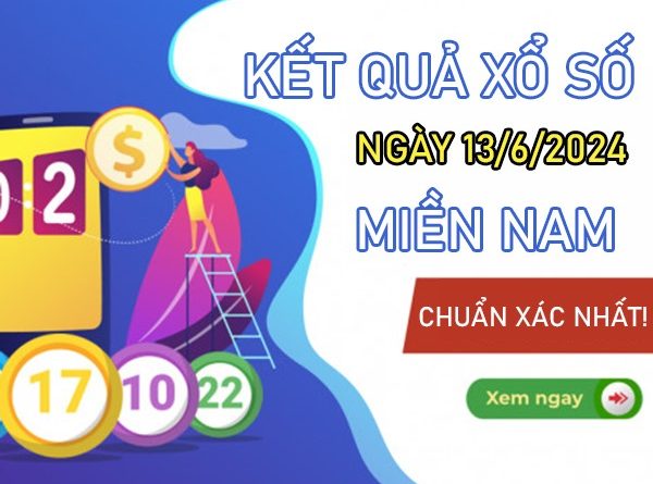 Thống kê XSMN 13/6/2024 dự đoán cặp song thủ lô đẹp