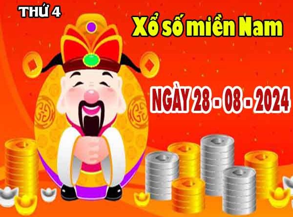 Thông tin XSMN ngày 28/8/2024 - Thống kê kết quả XSMN thứ 4 hôm nay