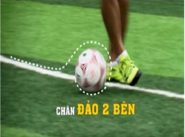 Kỹ thuật đảo chân trong futsal và bóng đá sân 7