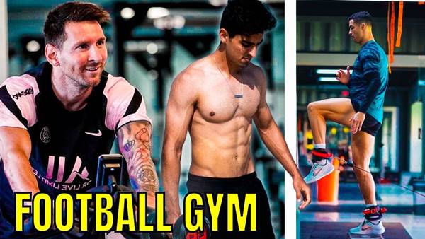 Cầu thủ tập gym Cầu thủ tập gym