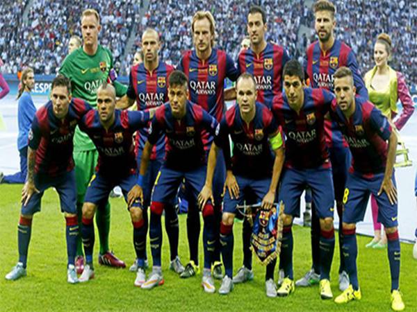 Khám phá đội hình Barca 2015