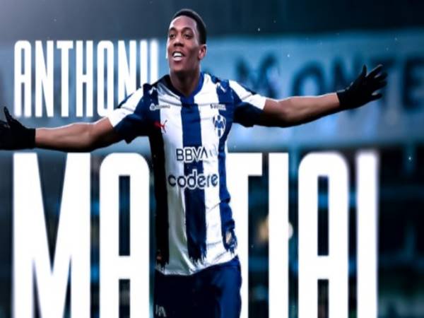 Tin chuyển nhượng: Anthony Martial gia nhập CLB Monterrey