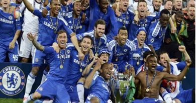 Chelsea vô địch C1 mấy lần, năm nào?