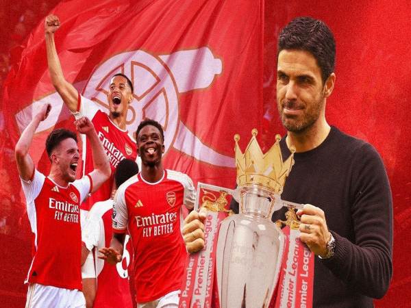 Arsenal vô địch Premier League