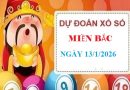 Dự đoán xổ số Miền Bắc ngày 13/1/2026 thứ 3 Chính Xác