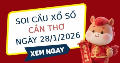 Soi cầu xổ số Cần Thơ ngày 28/1/2026 hôm nay miễn phí