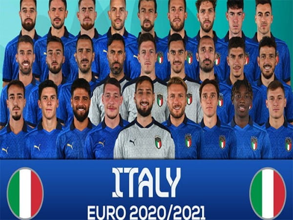 Đội hình Ý Euro 2021: Chiến thuật và thành tích lịch sử