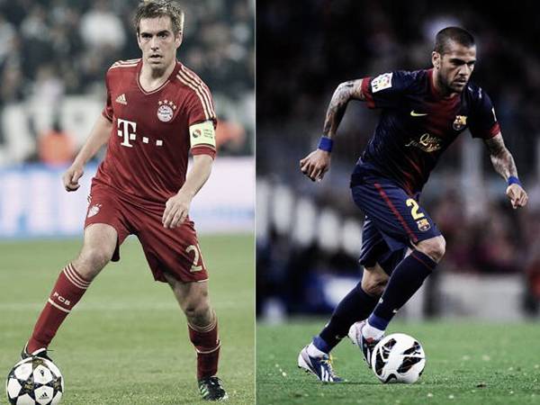 Philipp Lahm - Dani Alves là những hậu vệ cánh xuất sắc